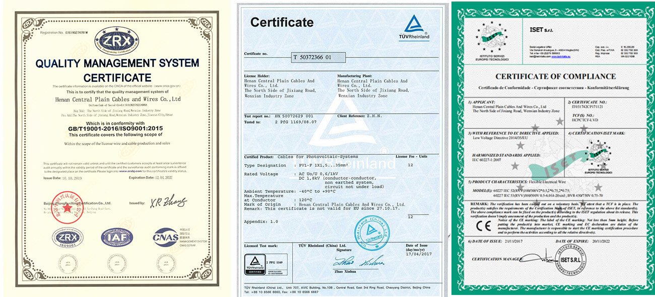 Henan Central Plain Cables and Wires Co,.Ltd.