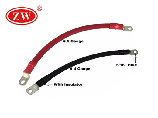 4 Gauge Battery Cable with Terminal Lug